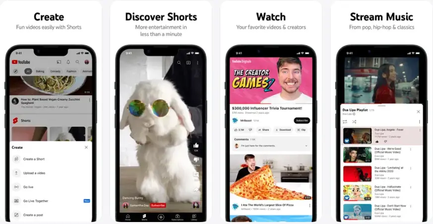 9. YouTube (Sports Category)